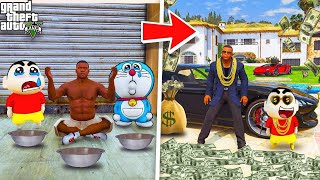 Franklin and Shinchan Became poor to rich in GTA 5 [upl. by Hoeve]