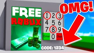 Solve The Code For FREE ROBUX in THIS Roblox Game [upl. by Wallache]