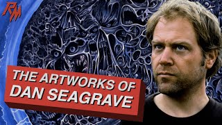 The Artworks of Dan Seagrave Morbid Angel amp Entombed graphic artist [upl. by Bronny]