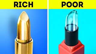 RICH VS BROKE  Flawless Beauty Hacks And Gadgets [upl. by Georas]