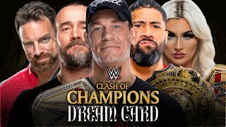 WWE Clash Of Champions 2025  Dream Card [upl. by Roice]