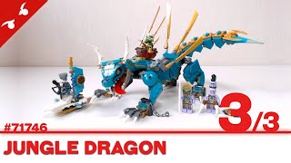 CONSTRUCTION LEGO Ninjago  Jungle Dragon 33 FR [upl. by Lemire]