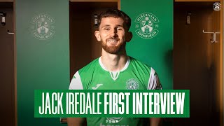 Jack Iredale First Interview  Hibernian FC [upl. by Rutra]