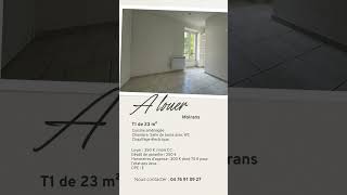 Location appartement  T1  Moirans  23 m² [upl. by Nageam]