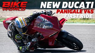 New Ducati Panigale V4  First Ride [upl. by Alban]