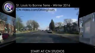 Timelapse Driving Tour Bonne Terre [upl. by Etam386]