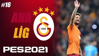 DRIES MERTENS EMEKLÄ° OLDU VE SEZON FÄ°NALÄ°  PES 2021 GALATASARAY 2025 ANA LÄ°G 16 [upl. by Arikihs]