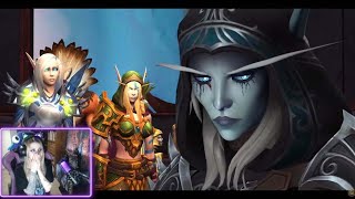 LadySurvival Reacts to Sylvanas Judgement Cinematics and Epilogue  My Thoughts On Everything [upl. by Rocker]