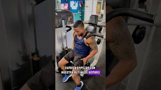 Rutina de hombro gym gymmotivacion gymlover gymmotivation gymlife [upl. by Crispin]