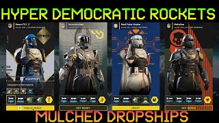 DEMOCRACY PROTECTS THESE ROCKETEERS  Helldivers 2 [upl. by Flynn]