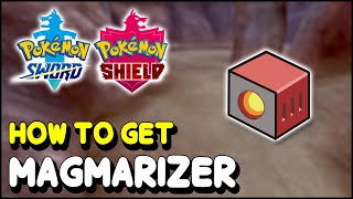 Pokemon Sword amp Shield MAGMARIZER Location Magmar evolutive item  The Crown Tundra DLC [upl. by Ioved]