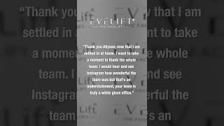 EVE Lift™ Patient Reviews  Eden Plastic Surgery Dr Ali Charafeddine MD  Miami FL [upl. by Adnilrem]