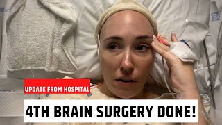 My 4th Craniotomy—Update from the Hospital [upl. by Nylehtak748]