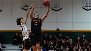 Alex Powderly Aussie Prospects u18s 2024 Eltham Dandenong Junior Basketball Tournament Highlights [upl. by Ailuig]