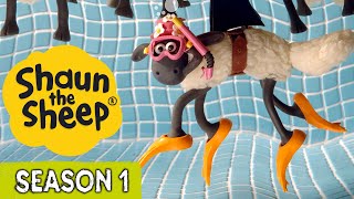 Sticky Situation amp Summer Scorcher  Shaun the Sheep Season 1 x2 Full Episodes  Cartoons for Kids [upl. by Lairret]