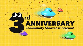 Game Builder Garage  3rd Anniversary Community Showcase  Day 1  Live [upl. by Araeit]