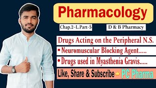 Chap2PART5 quotSubPharmacology Dpharmacy 2nd Yearquot To be continue with PCPharma9651 [upl. by Noremak623]