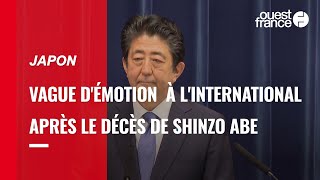 Nombreuses réactions après le décès de lancien Premier ministre japonais Shinzo Abe [upl. by Leumhs]