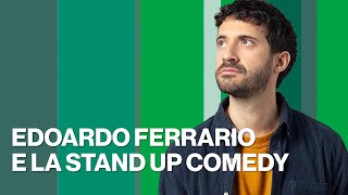 Edoardo Ferrario e la stand up comedy  Timeline 21012024 [upl. by Merrile225]