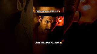 JOHN ABRAHAM  SHOOTOUT AT WADALA shorts johnabraham movie dialogue action status [upl. by Nahpets542]