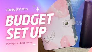 My Budget Binder amp Planner Set Up Digital Saving 2024 [upl. by Brynne845]