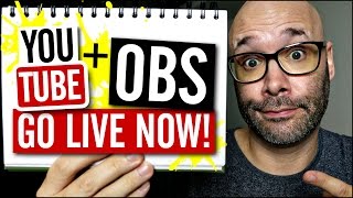 How To Live Stream On YouTube With OBS  Fast Start Guide [upl. by Adnih]