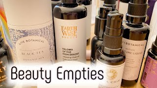 SEPTEMBER 2022 BEAUTY EMPTIES  Eco Beauty  Trish V [upl. by Hosea919]