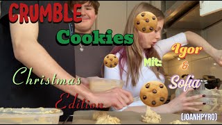 Crumbl cookies selber machen Weihnachts Edition 🍪🎄 [upl. by Aspasia144]