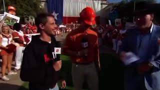 Tony Hinchcliffe on College Gameday [upl. by Alleiram]