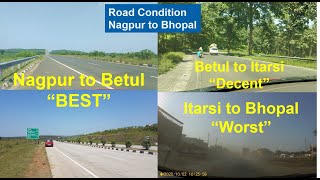 Nagpur to Bhopal Road Condition  Time lapse Road Trip  NagpurBetul Road is most beautiful [upl. by Sellihca]