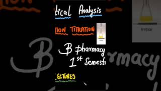 FREE B PHARMACY 1ST SEMESTER LECTURES ✅ 2024 pharmacy bpharmacy1stsem bpharmacy [upl. by Anul]