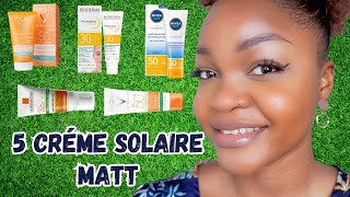 5 Meilleur Crème solaire Matifiante [upl. by Ongun]