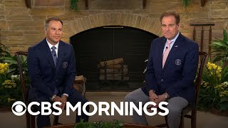 CBS Sports Jim Nantz and Trevor Immelman preview 2023 Masters [upl. by Yddur]