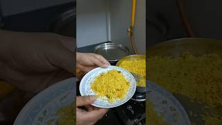 Gujarati style bataka paua recipe 😋 food cooking poha viralvideo trendingshorts [upl. by Lundgren]