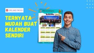 Cara Mudah Membuat Kalender Sendiri di Canva Lengkap dengan Hari Libur [upl. by Leuqar691]