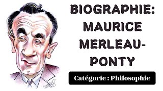 Biographie Maurice MerleauPonty philosophie [upl. by Mitchael843]