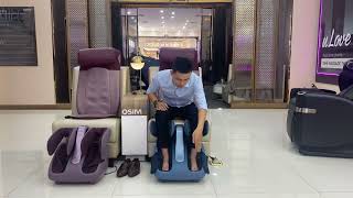 Máy massage chân phản xạ đâu tiên trên thế giới OSIM uSqueez 2 [upl. by Nolasba639]