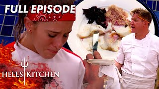 Hells Kitchen Season 15  Ep 11  Neck And Neck Dinner Service Stuns Celebs  Full Episode [upl. by Ennailuj]