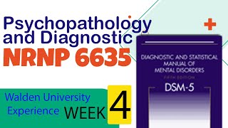 WEEK 4 Walden University NRNP 6635 Psychopathology and Diagnostic Reasoning PMHNP Program [upl. by Acirderf]