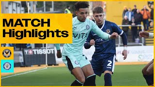 Match Highlights  Newport County v Stockport County [upl. by Horst]