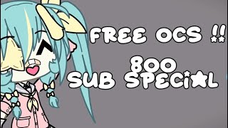 🩵  Free Ocs   Girl  Boy  800 Sub Special  Lilkiz Kiruu [upl. by Muirhead]