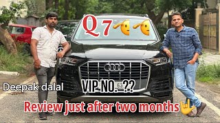 Audi Q7 Premium Plus 55 TFSI Technology Review  Most premium SUV in India  Mileage  11 kmpl [upl. by Ak]