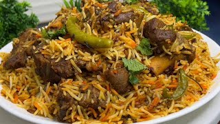 Easy And Best Mutton Biryani Recipe  Mutton Biryani ❤️  1 Kg Mutton Biryani  Eid Special Biryani [upl. by Sholley34]