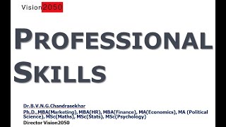 Professional Skills  TMV  BScBComBABBA III Sem  2nd September 2024 [upl. by Ellivnarg]