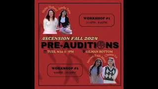 Fall ‘24 PreAuditions Skylar Holland  Jyzelle Nancy Ridao Tena [upl. by Ognimod721]