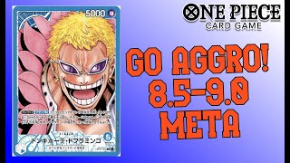 OP85  90 Blue Doffy Deck and Gameplay onepiece oneptcg onepiececardgame [upl. by Hsetirp371]