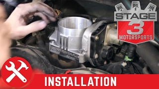 20042008 F150 54L V8 BBK 80mm Throttle Body Install [upl. by Borgeson685]