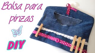 Bolsa para Pinzas de Ropa ♥ DIY [upl. by Ciapha534]