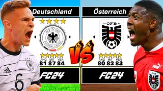 Deutschland 🇩🇪 vs Österreich 🇦🇹 in FC 24 👀 [upl. by Stephanus]