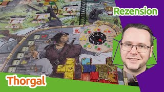 Thorgal  Das Brettspiel  Ein FantasyEuroGame mit Tile Laying  BrettspielRezension  staygeeky [upl. by Ruckman]